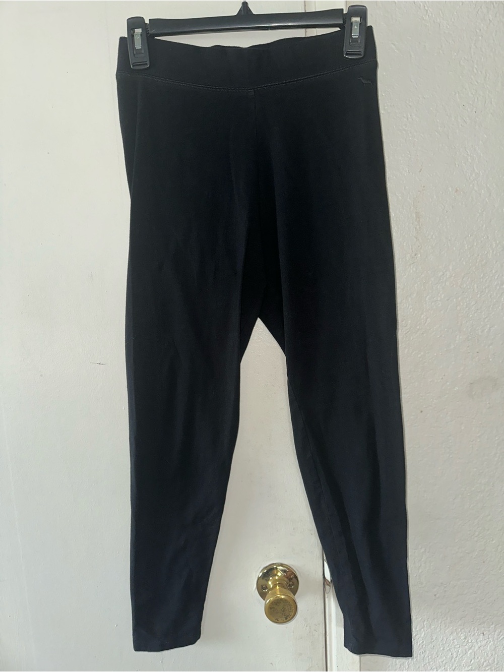 All Black Pink Leggings